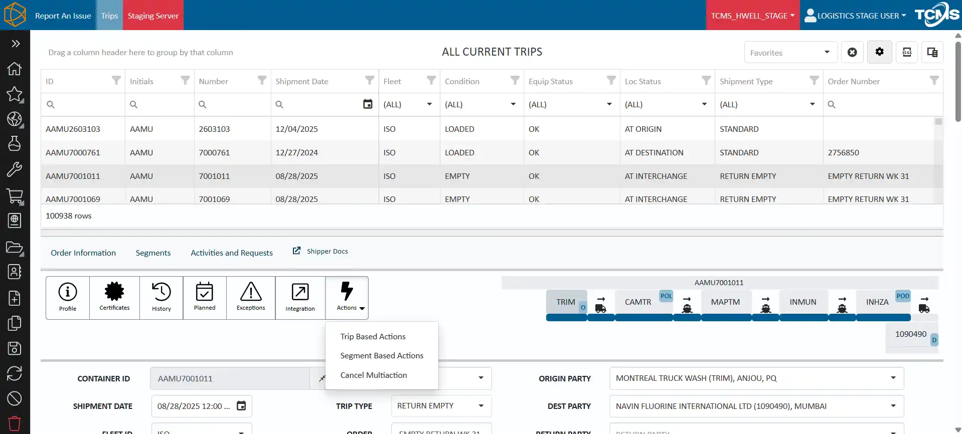 TCMS Journey Navigator screenshot 3