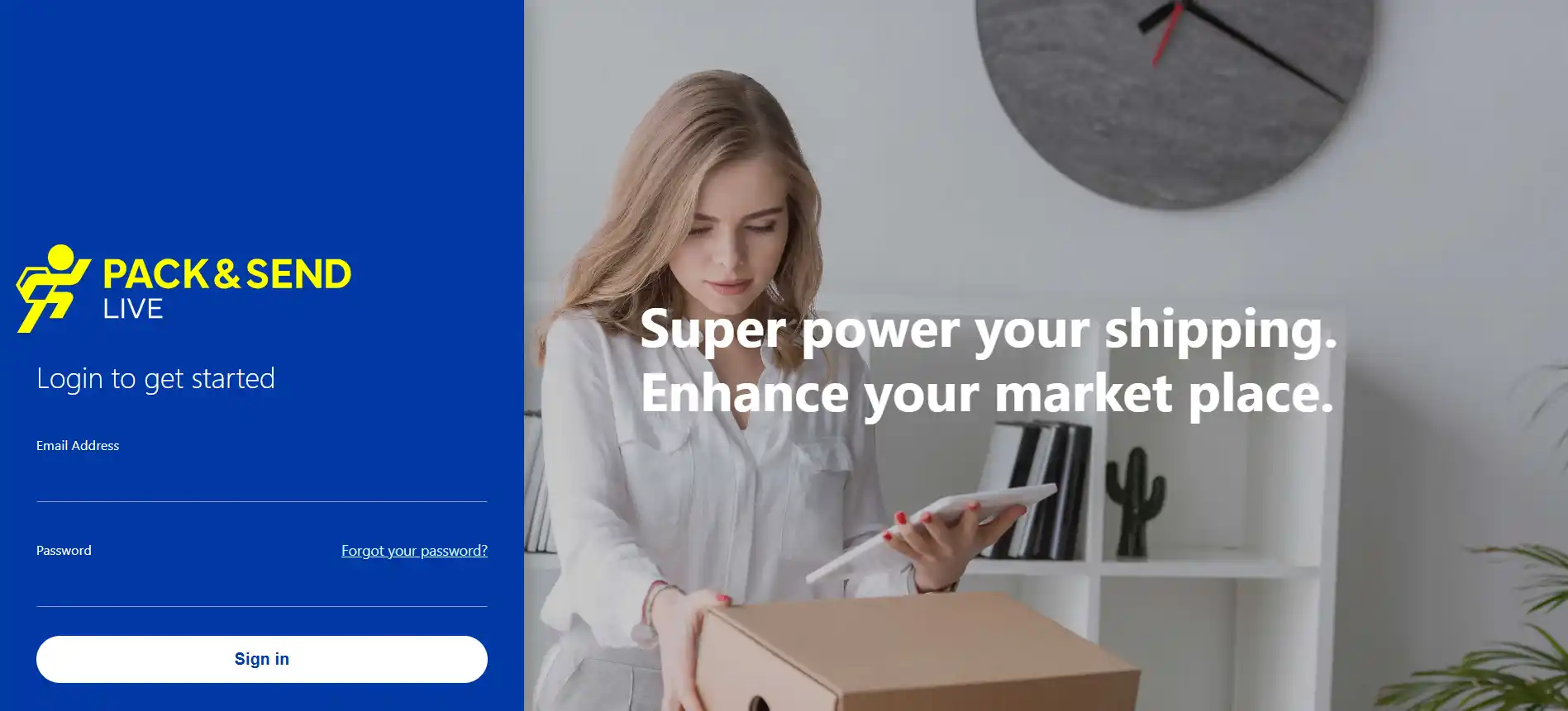 Pack & Send Australia screenshot 1