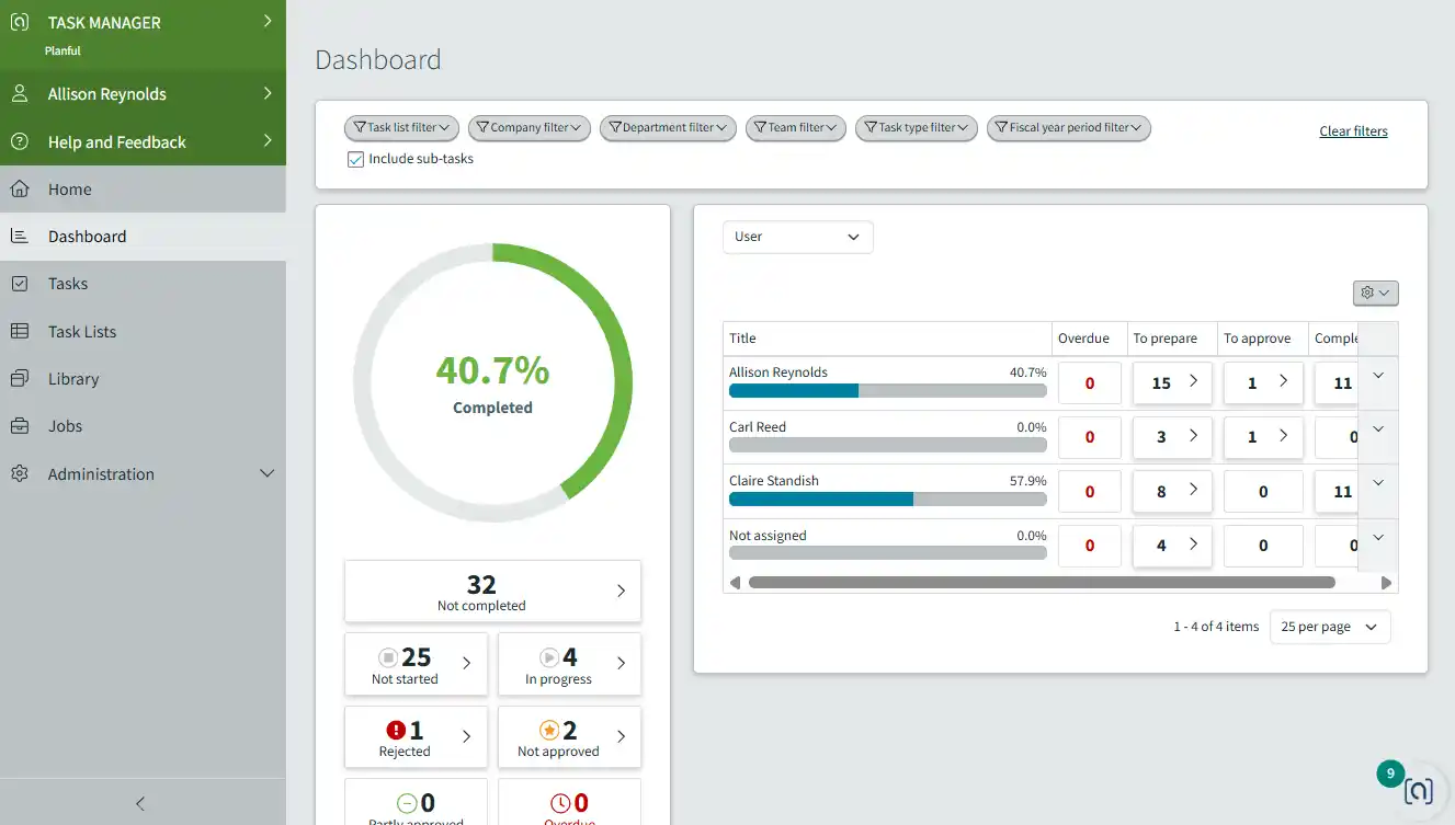 Adra Task Manager screenshot 1