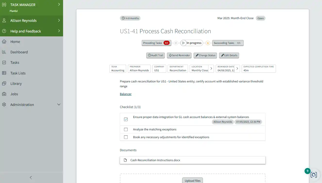 Adra Task Manager screenshot 4