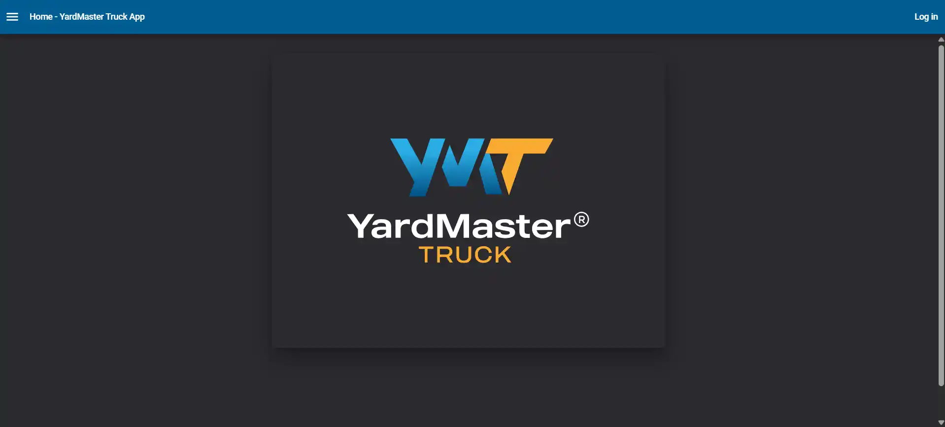 Yard Master Truck Portal screenshot 1